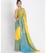 Multicolor Handwoven Cotton Saree