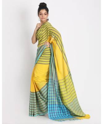 Multicolor Handwoven Cotton Saree 2