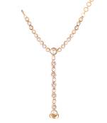 Gold Plated Stone Studded Adjustable Bracelet with Rings/Haathphool/Panja for Women