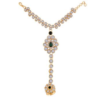 Traditional Haath Phool/Panja/Adjustable Bracelet with Ring for Women 2