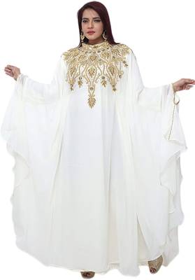 Moroccan Kaftan Islamic Full Sleeve Wedding Gown Dress Takshita Var Very Fancy Gown 4