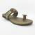 gold synthetic sandals flats women footwear