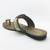 gold synthetic sandals flats women footwear