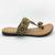 beige synthetic sandals flats women footwear