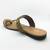 beige synthetic sandals flats women footwear
