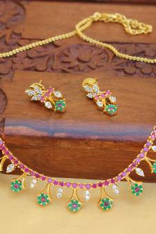 Multicolor agate necklaces