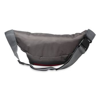 NFI essentials Waist Pack Travel Handy Hiking Zip Pouch Document Money Phone Belt Sport Bag Bum Bag Men and Women (Red) 4