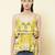 Round Neck Printed Strappy Short Top