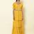 V Neck  Half Sleeves Solid Long Dress