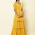 V Neck  Half Sleeves Solid Long Dress