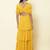 V Neck  Half Sleeves Solid Long Dress