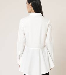 Collar Neck Full Sleeves Solid Shirt