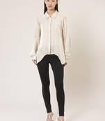 Collar Neck Full Sleeves Solid Shirt