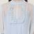 Band Neck Full Sleeves Solid Short Top