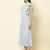 Round Neck Sleeveless Solid Long Dress