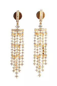 Silver earrings