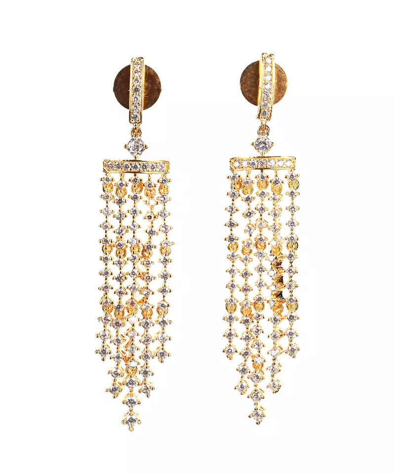 Silver earrings