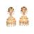 White jhumkas
