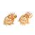 White jhumkas