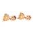White jhumkas