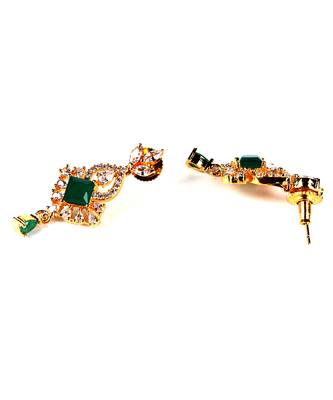 Green earrings 5