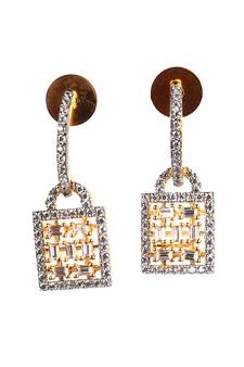 Silver earrings