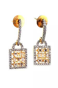 Silver earrings