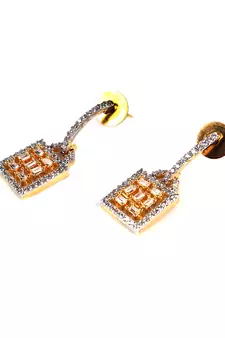 Silver earrings
