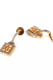 Silver earrings