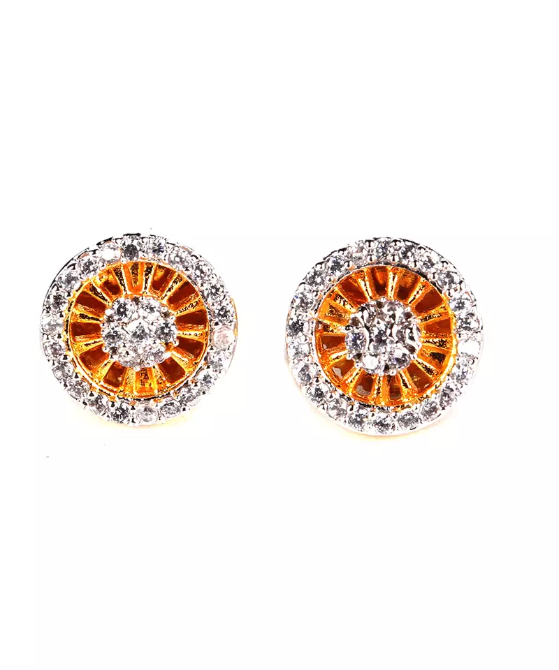 White earrings
