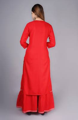 PeerShah Women Kurta and Sharara 2