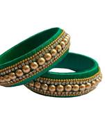 Green bangles-and-bracelets