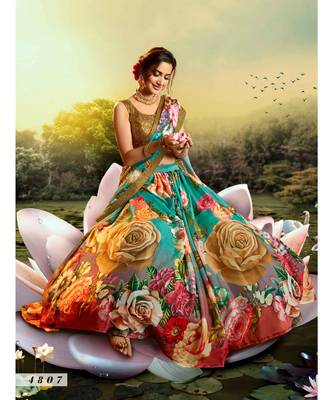 Multi Pure BT Lehenga Choli 3
