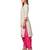 Women's Off White & Pink Cotton Printed Readymade Patiyala Suit Set with Mask