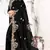 Black Embroidered Bollywood Designer Silk Saree With Blouse
