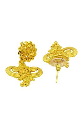 One Gram Gold Plated filigree design Necklace Set for Women & Girls 4