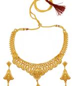 One Gram Gold Plated Necklace Set for Women & Girls