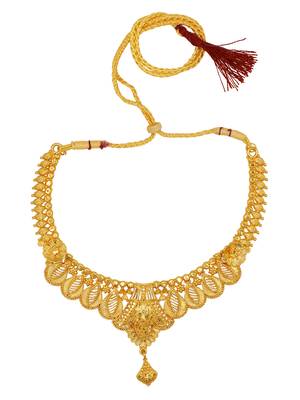 One Gram Gold Plated Necklace Set for Women & Girls 2