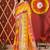Pink woven jacquard saree 