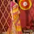 Pink woven jacquard saree 