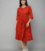 Orange Florence Tunic