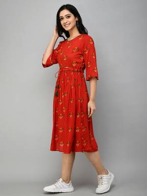 Orange Florence Tunic 3