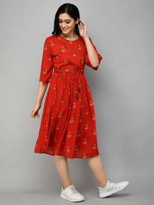 Orange Florence Tunic 4