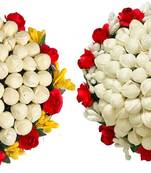 White hair-accessories