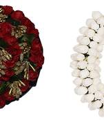 White hair-accessories