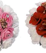 White hair-accessories