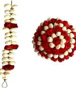 White hair-accessories