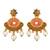 Meenakari Kundan Pearl Studded Choker Necklace Set For Women