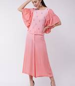 Multicolor printed rayon kurta set