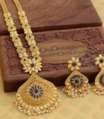 Blue agate necklaces